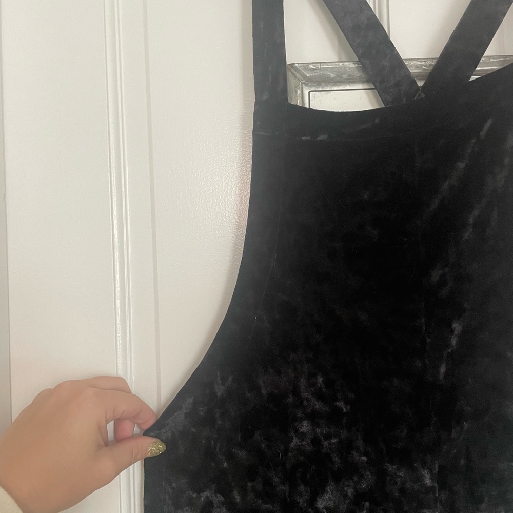 Black Velvet Urban Outfitters Jumpsuit, Size M